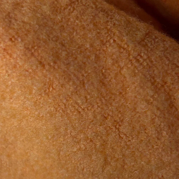 Polo by Ralph Lauren Vintage Orange Fleece Lined French Terry Sweatshirt Small - Picture 4 of 8